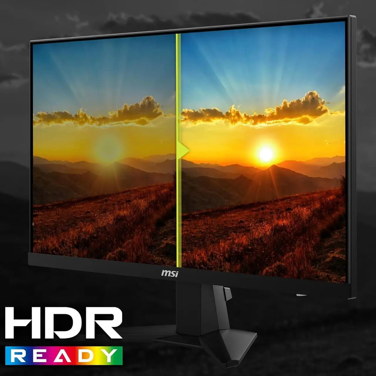 Alt view image 18 of 20 - MSI 25" 180 Hz Rapid IPS FHD Gaming Monitor FreeSync (AMD Adaptive Sync) 1920 x 1080 MAG256F