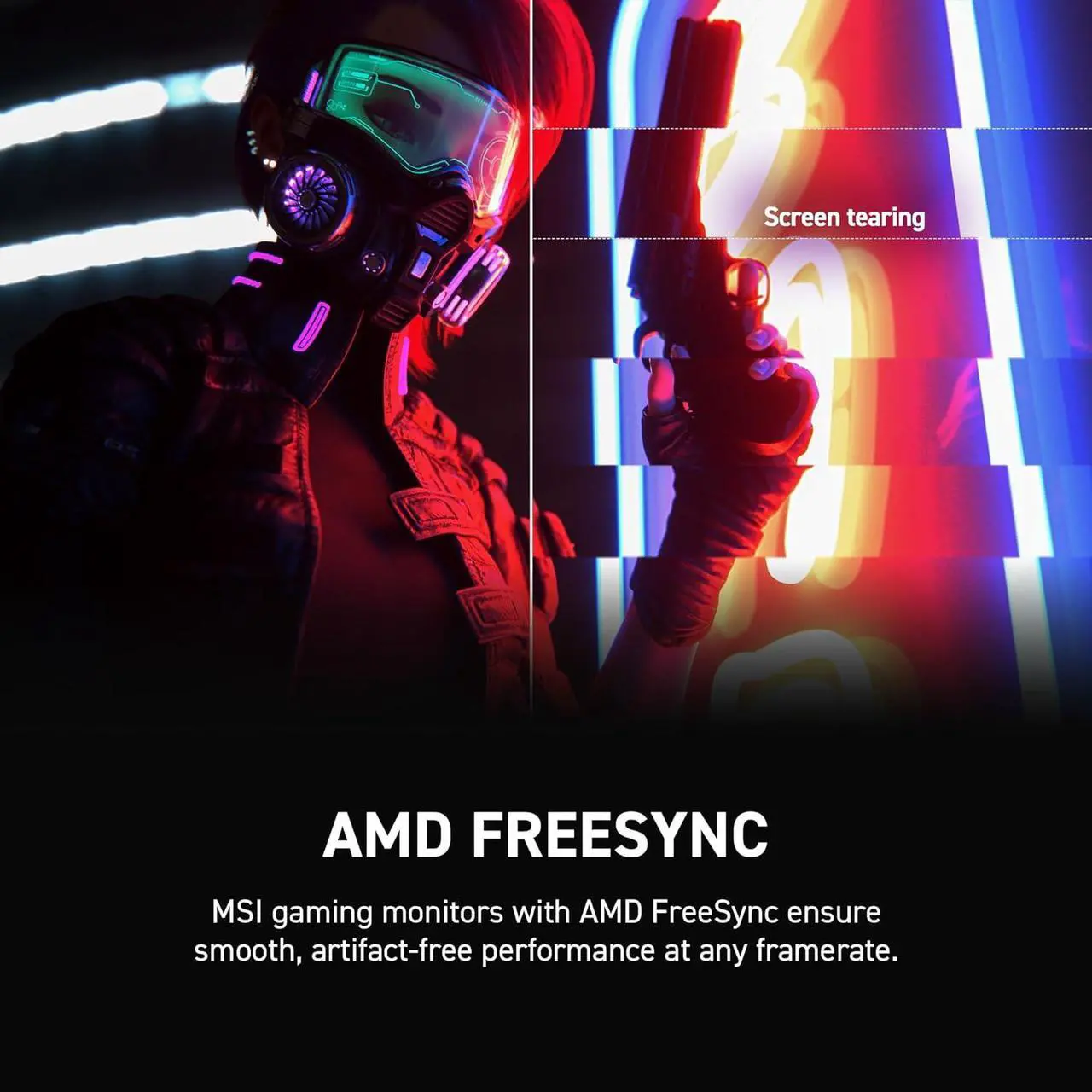 Alt view image 5 of 17 - MSI 27" 180 Hz Rapid VA QHD Gaming Monitor FreeSync (AMD Adaptive Sync) 80% Adobe RGB / 80% DCI-P3 / 105% sRGB MAG 27CQ6F