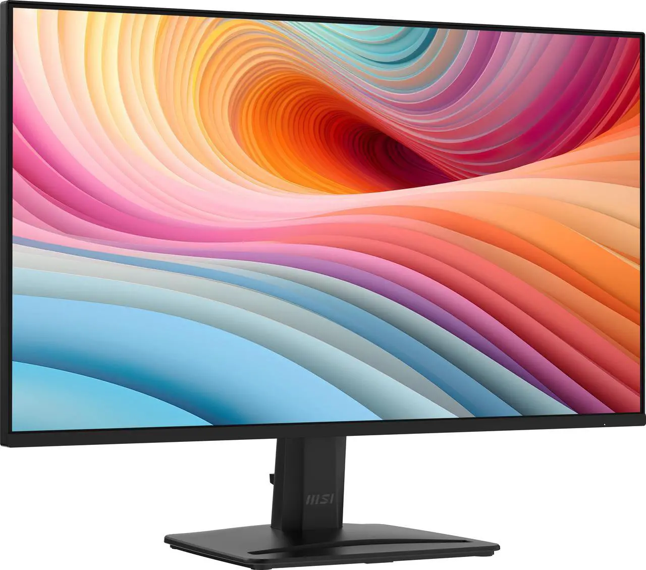 Alt view image 10 of 16 - MSI PRO MP251 E2 24.5-inch IPS 1920 x 1080 (FHD) Gaming Office Monitor, 120Hz, Adaptive-Synch, HDR Ready, HDMI, VGA Port, Display Port, VESA Mountable, Tilt, Speaker, 1ms, Black