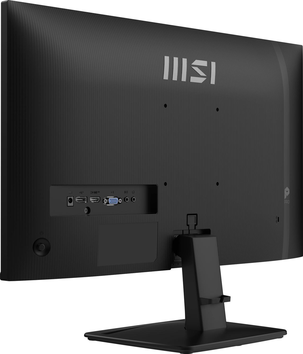 Alt view image 16 of 16 - MSI PRO MP251 E2 24.5-inch IPS 1920 x 1080 (FHD) Gaming Office Monitor, 120Hz, Adaptive-Synch, HDR Ready, HDMI, VGA Port, Display Port, VESA Mountable, Tilt, Speaker, 1ms, Black