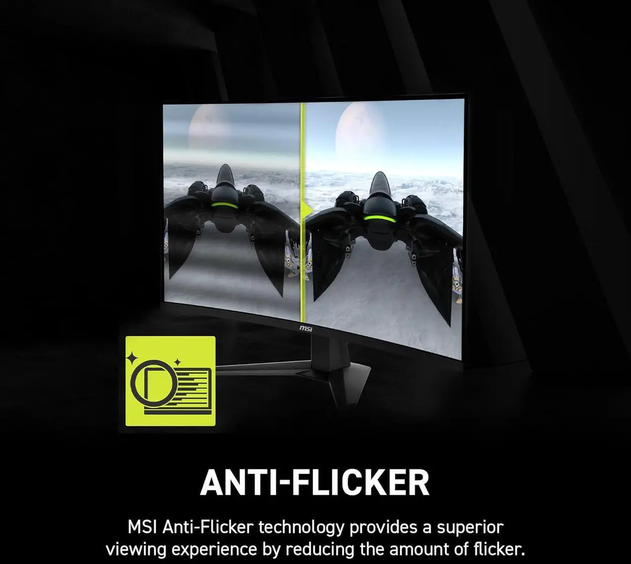 Alt view image 9 of 16 - MSI 27" 280 Hz Rapid VA FHD Gaming Monitor 0.5ms (GTG) Adaptive Sync 1920 x 1080 Curved MAG 274CXF