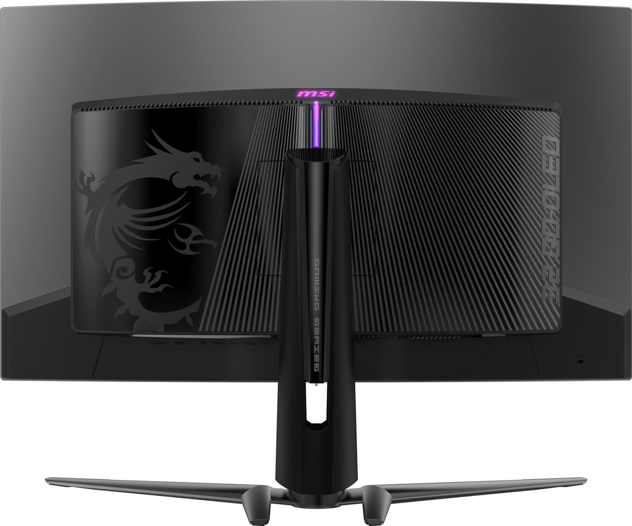 Alt view image 4 of 6 - MSI 32" 240 Hz OLED UHD Gaming Monitor Adaptive Sync MPG 321CURX QD-OLED