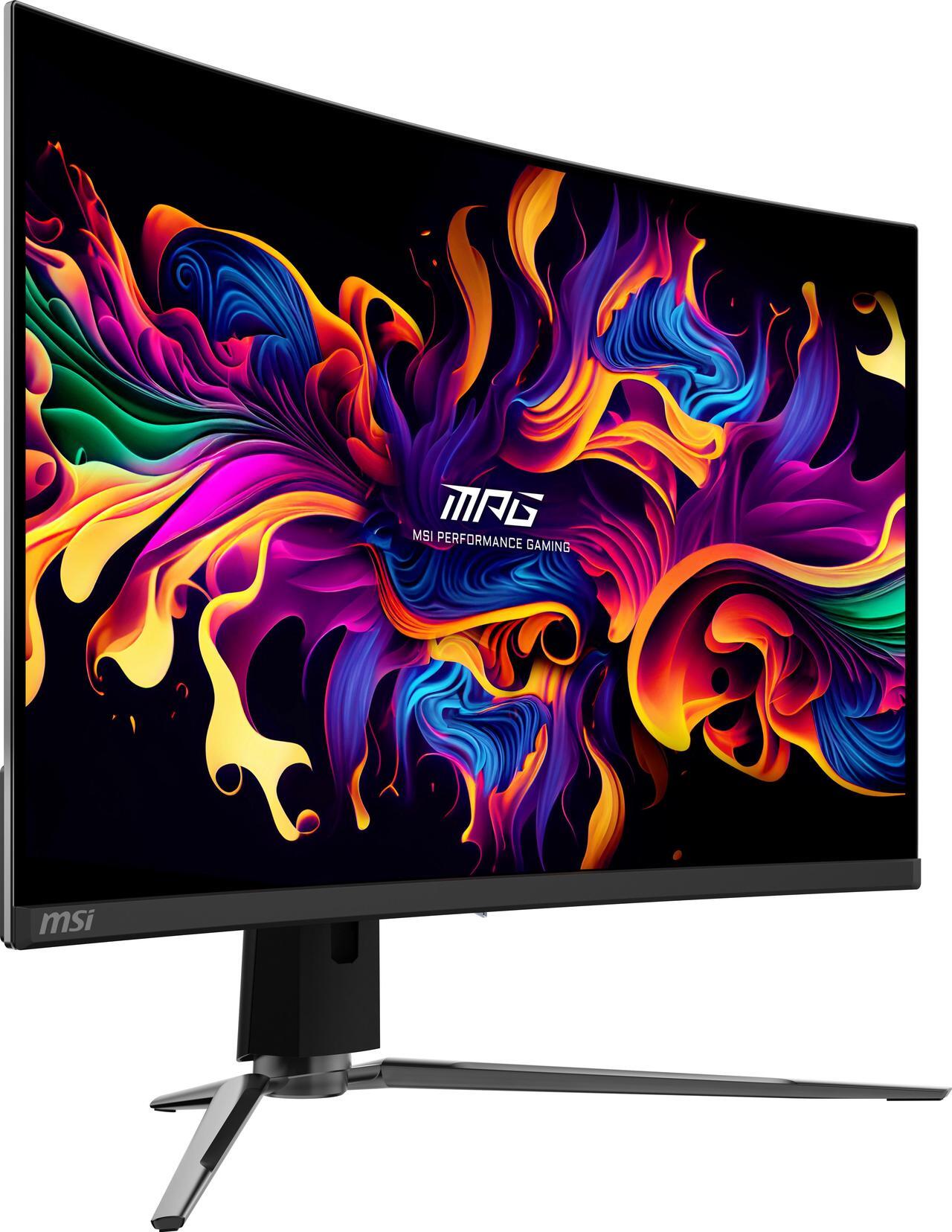 Alt view image 2 of 6 - MSI 32" 240 Hz OLED UHD Gaming Monitor Adaptive Sync MPG 321CURX QD-OLED