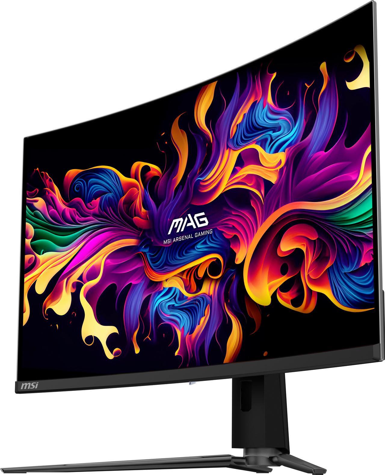 Alt view image 3 of 7 - MSI 32" 165 Hz OLED UHD Gaming Monitor Adaptive Sync MAG 321CUP QD-OLED