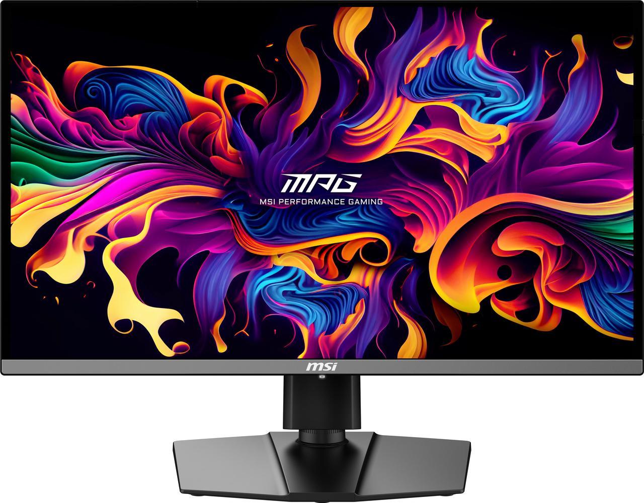 Alt view image 2 of 8 - MSI 27" 240 Hz QD-OLED UHD Gaming Monitor 3840 x 2160 (4K) MPG 272URX QD-OLED