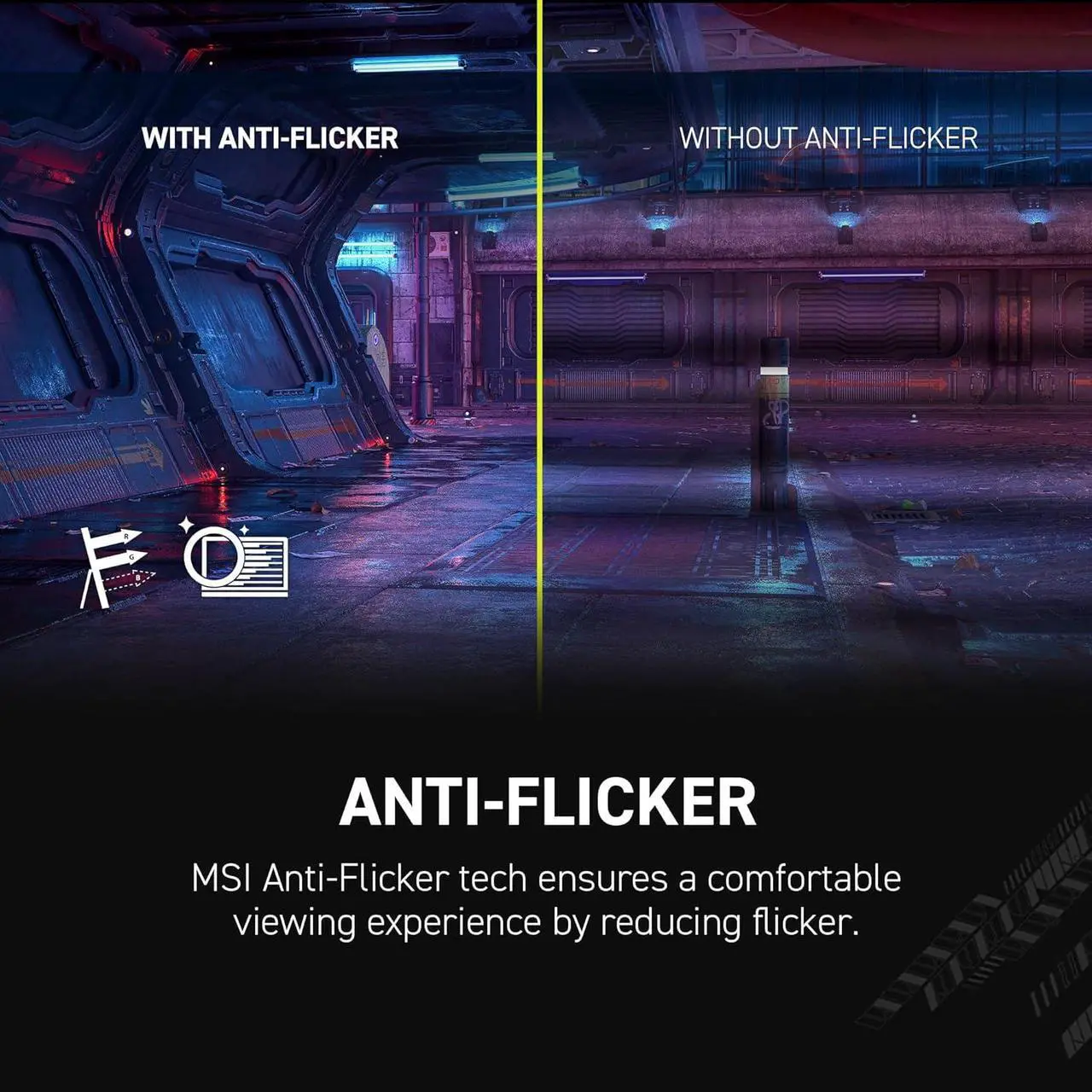 Alt view image 8 of 14 - MSI 24" (23.6" Viewable) 180 Hz VA FHD Gaming Monitor Adaptive Sync 87% ADOBE RGB / 84% DCI-P3 / 105% sRGB MAG 244C