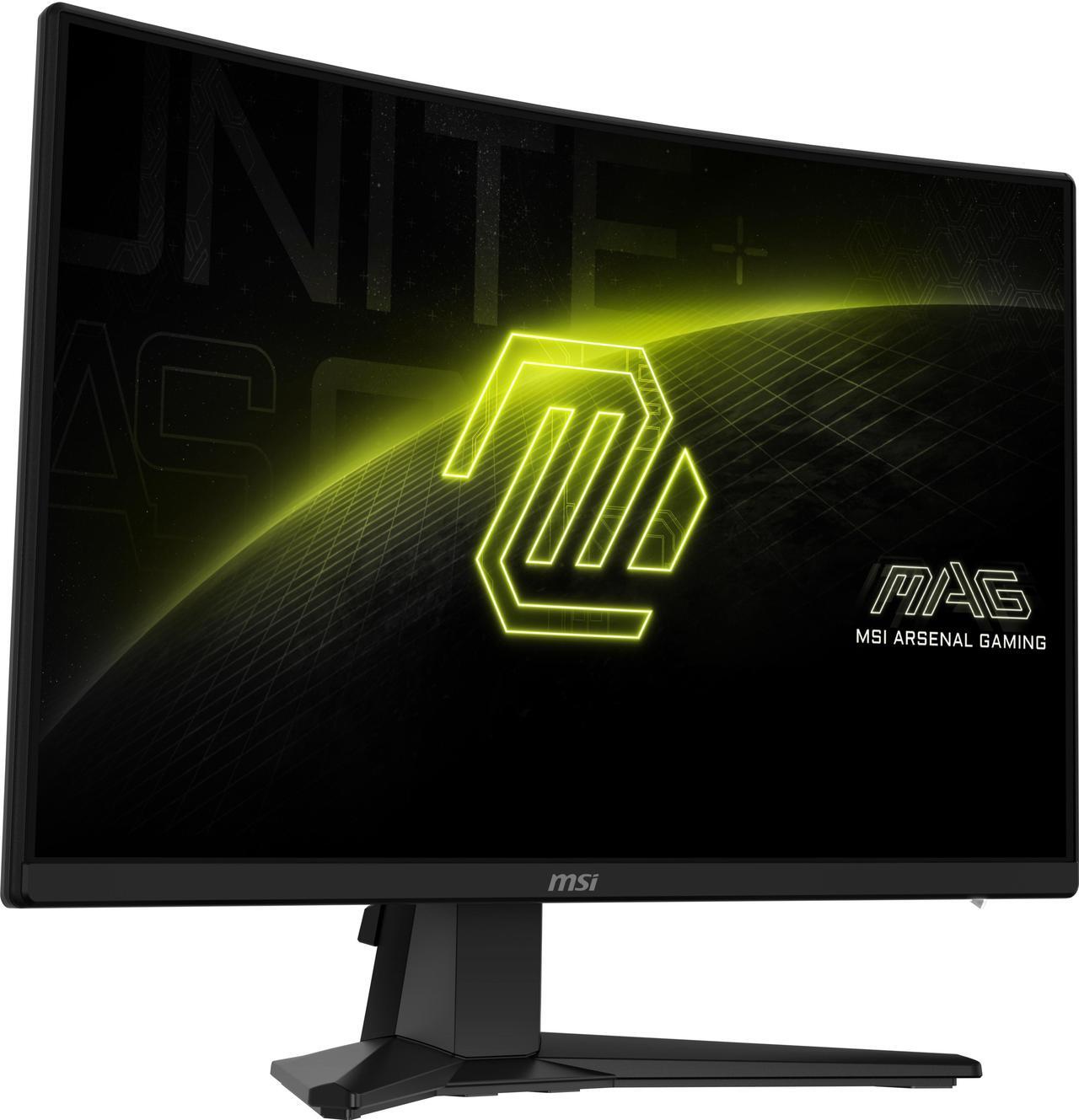 Alt view image 3 of 7 - MSI 24" (23.6" Viewable) 180 Hz VA FHD Gaming Monitor Adaptive Sync 89.9% ADOBE RGB / 91.5% DCI-P3 / 115.8% sRGB MAG 242C