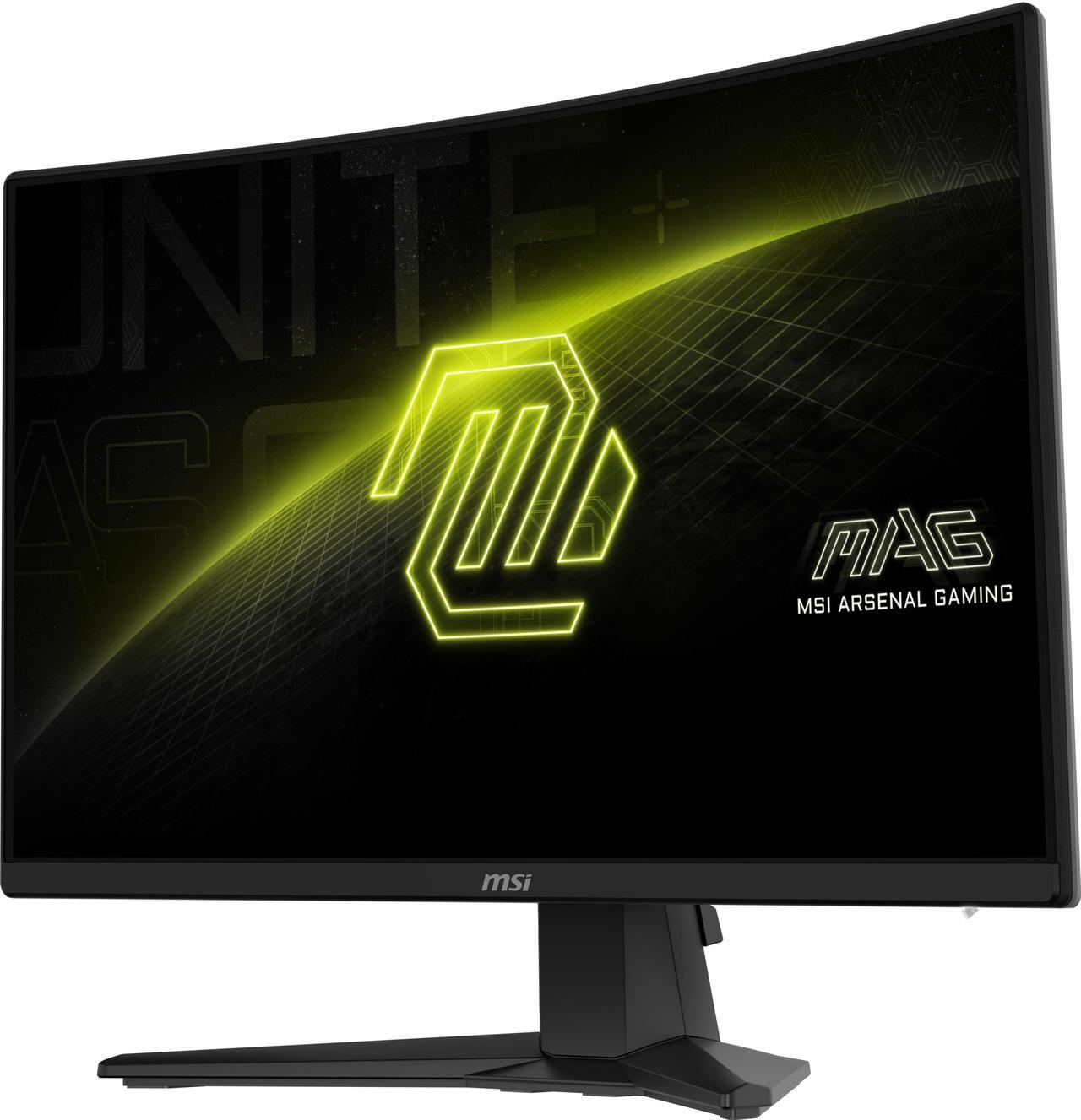 Alt view image 4 of 7 - MSI 24" (23.6" Viewable) 180 Hz VA FHD Gaming Monitor Adaptive Sync 89.9% ADOBE RGB / 91.5% DCI-P3 / 115.8% sRGB MAG 242C