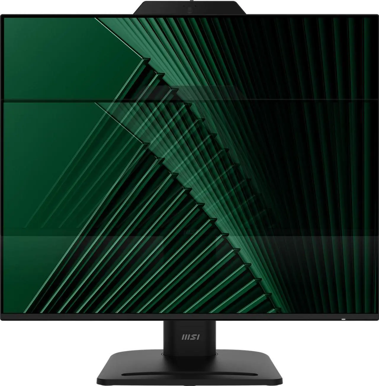 Alt view image 2 of 18 - MSI PRO MP242PMG, 24-inch IPS 1920 x 1080 (FHD) Computer Monitor, 120Hz, Webcam, Adaptive-Synch, EPEAT Silver, HDMI, DisplayPort, VGA Port, VESA Mountable, Tilt, Height Adjustable, Speaker, 1ms, Black