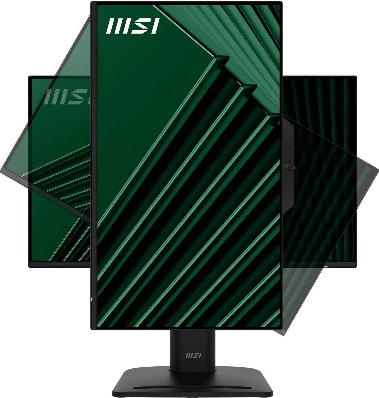 Alt view image 6 of 18 - MSI PRO MP242PMG, 24-inch IPS 1920 x 1080 (FHD) Computer Monitor, 120Hz, Webcam, Adaptive-Synch, EPEAT Silver, HDMI, DisplayPort, VGA Port, VESA Mountable, Tilt, Height Adjustable, Speaker, 1ms, Black