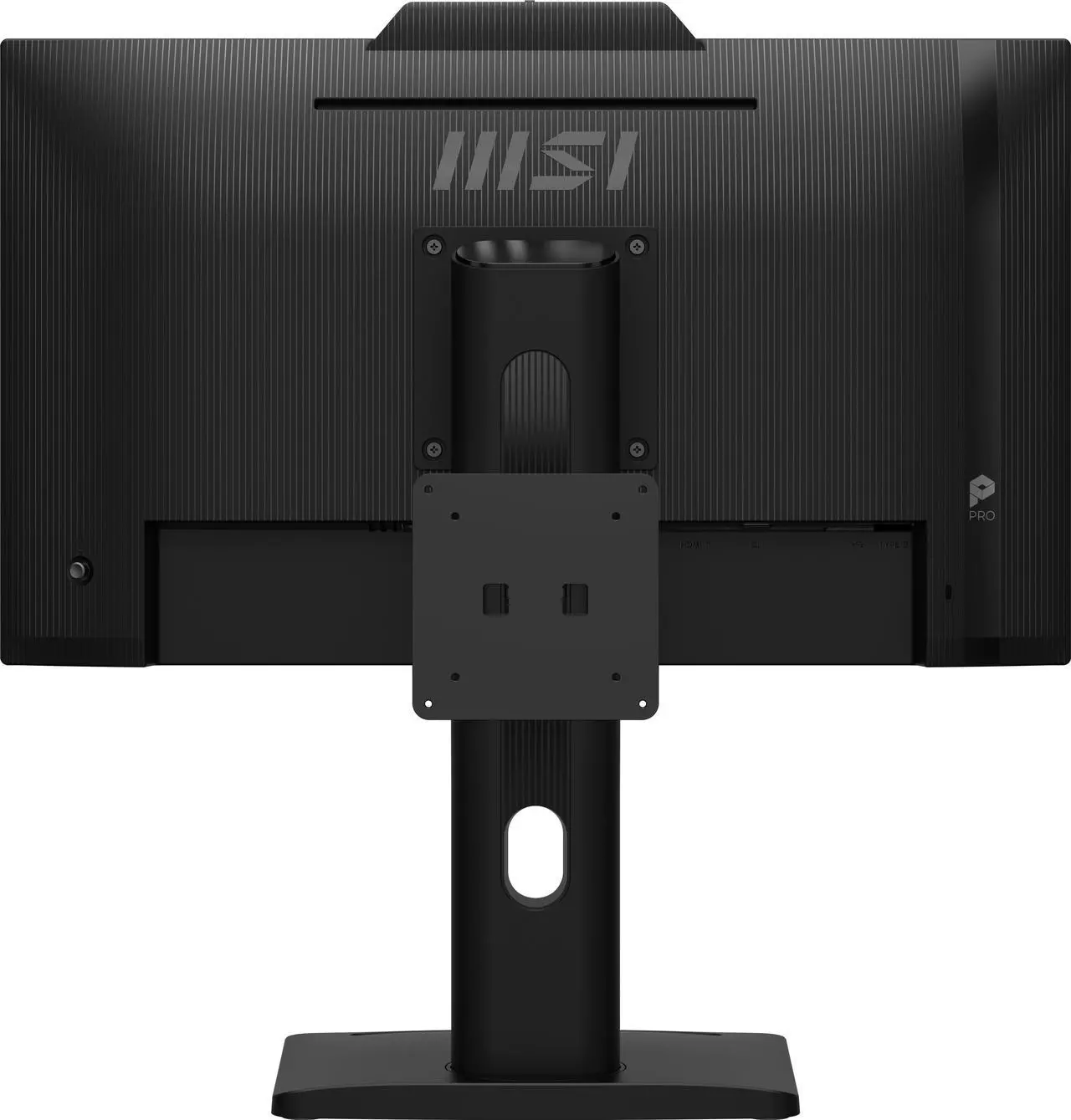 Alt view image 9 of 18 - MSI PRO MP242PMG, 24-inch IPS 1920 x 1080 (FHD) Computer Monitor, 120Hz, Webcam, Adaptive-Synch, EPEAT Silver, HDMI, DisplayPort, VGA Port, VESA Mountable, Tilt, Height Adjustable, Speaker, 1ms, Black