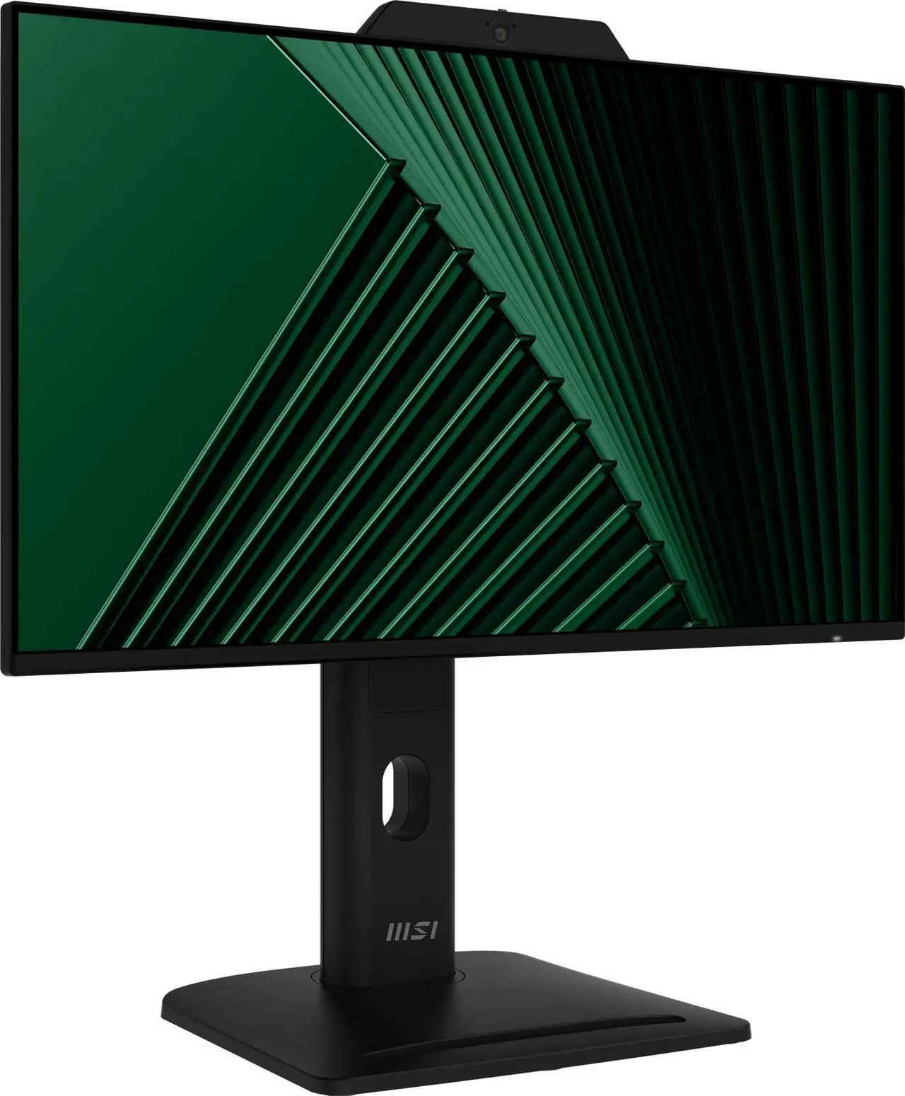 Alt view image 11 of 18 - MSI PRO MP242PMG, 24-inch IPS 1920 x 1080 (FHD) Computer Monitor, 120Hz, Webcam, Adaptive-Synch, EPEAT Silver, HDMI, DisplayPort, VGA Port, VESA Mountable, Tilt, Height Adjustable, Speaker, 1ms, Black