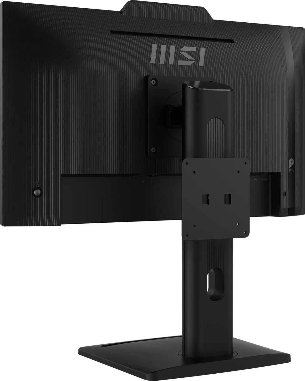 Alt view image 16 of 18 - MSI PRO MP242PMG, 24-inch IPS 1920 x 1080 (FHD) Computer Monitor, 120Hz, Webcam, Adaptive-Synch, EPEAT Silver, HDMI, DisplayPort, VGA Port, VESA Mountable, Tilt, Height Adjustable, Speaker, 1ms, Black