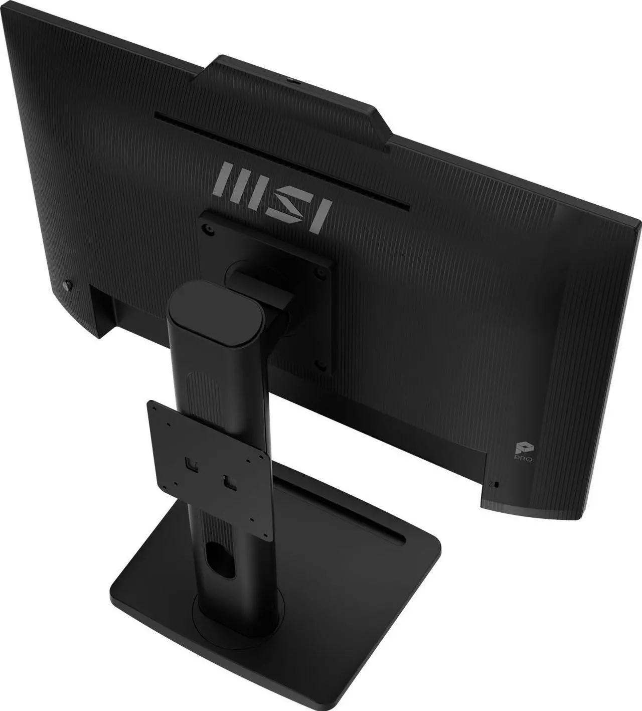 Alt view image 17 of 18 - MSI PRO MP242PMG, 24-inch IPS 1920 x 1080 (FHD) Computer Monitor, 120Hz, Webcam, Adaptive-Synch, EPEAT Silver, HDMI, DisplayPort, VGA Port, VESA Mountable, Tilt, Height Adjustable, Speaker, 1ms, Black