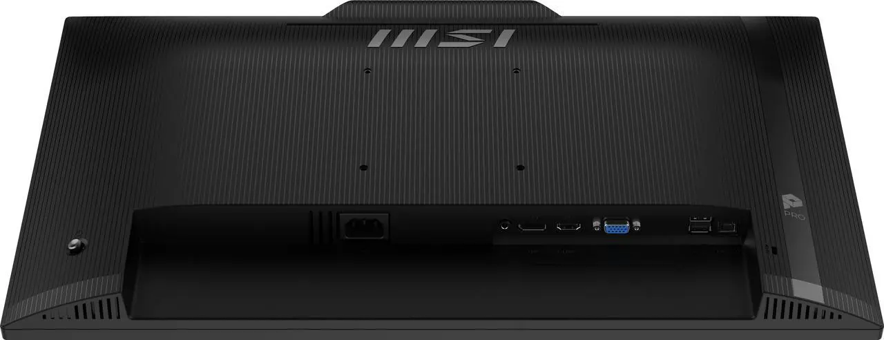 Alt view image 18 of 18 - MSI PRO MP242PMG, 24-inch IPS 1920 x 1080 (FHD) Computer Monitor, 120Hz, Webcam, Adaptive-Synch, EPEAT Silver, HDMI, DisplayPort, VGA Port, VESA Mountable, Tilt, Height Adjustable, Speaker, 1ms, Black