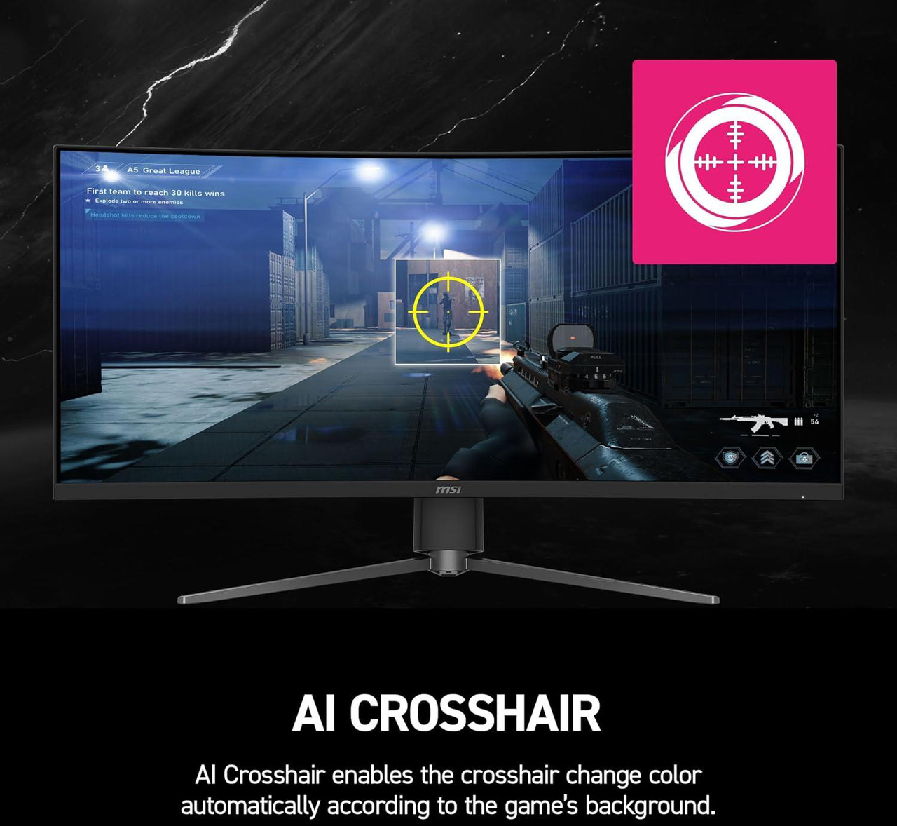 Open Box: MSI 34 inch UltraWide QHD 2K 1440P 240Hz Adaptive Sync 0.5ms HDR400 RGB USB-C 1500R Curved Gaming Computer Monitor with Height Adjustable, Swivel & Tilt stand MPG 346CQRF X24 - Newegg.com - Open Box condition - Image 19