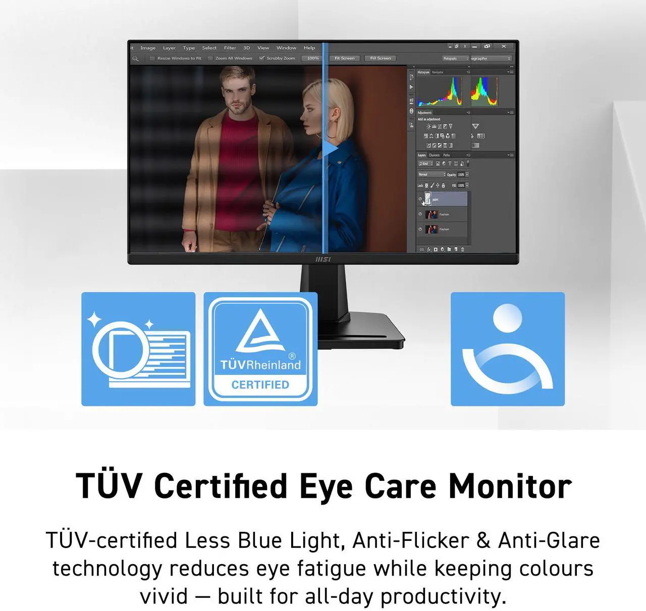 Open Box: MSI 22 inch (21.45" viewable) Full HD 120Hz Adaptive Sync Anti Glare 1ms Computer Monitor with VGA D-Sub port for both work and causal gaming PRO MP225 E12VL - Newegg.com - Open Box condition - Image 19