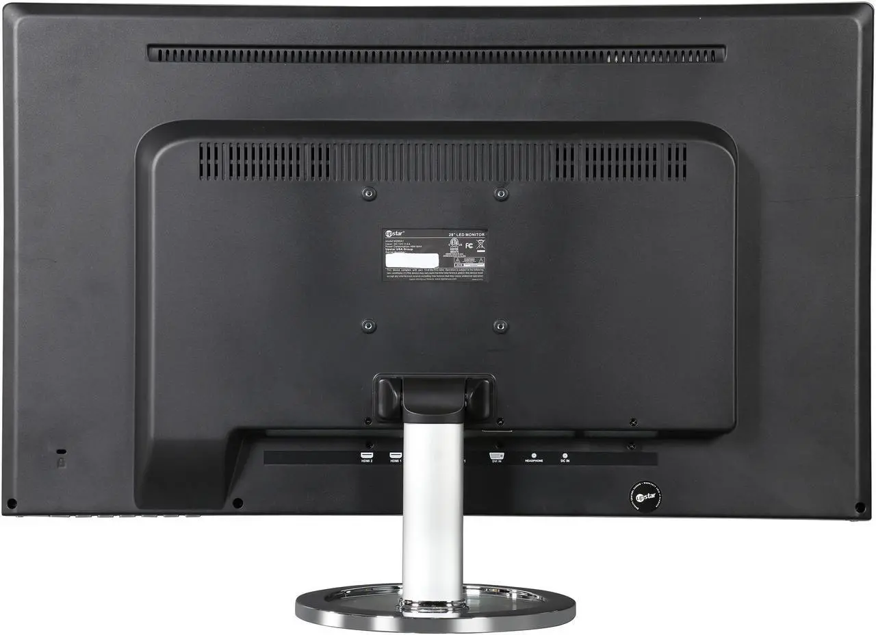 Alt view image 5 of 8 - UpStar M280A1 High Glossy Black + Hairline 28" 4K UHD HDMI  Display Port Widescreen Backlight LCD Monitor
