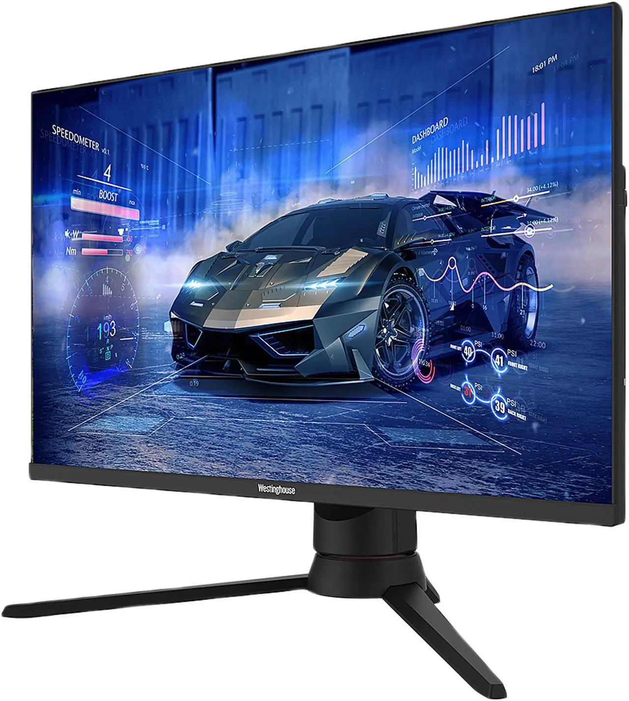 Alt view image 3 of 6 - Westinghouse WM27PX9019 27" Full HD 1920 x 1080 144Hz HDMI VGA DisplayPort AMD FreeSync Technology Flicker-Free Edgeless Design Eye Care Technology Widescreen Backlit LED Gaming Monitor