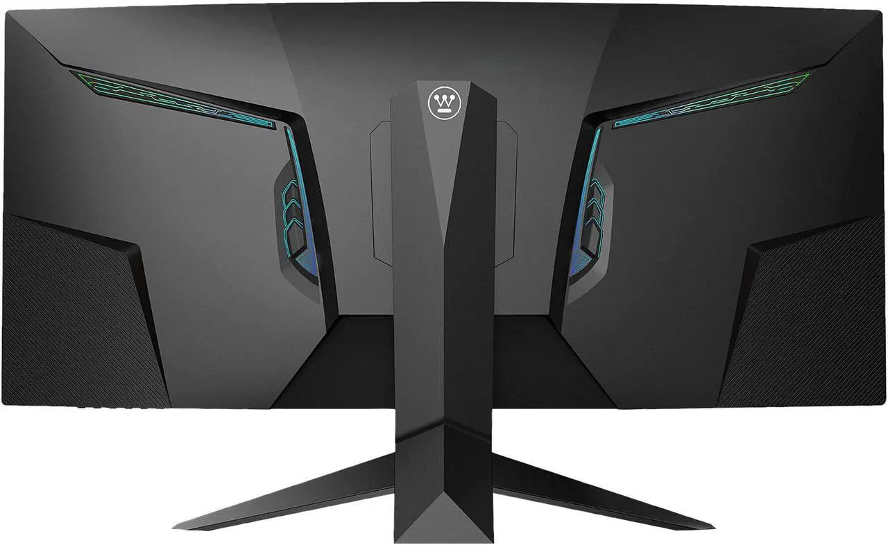 Alt view image 5 of 8 - Westinghouse WC34DX9019 34" UWQHD 3440 x 1440 2K Resolution 100Hz 2xHDMI DisplayPort USB 3.0 Hub AMD FreeSync Technology Flicker-Free Ultra Widescreen Curved Backlit LED Gaming Monitor