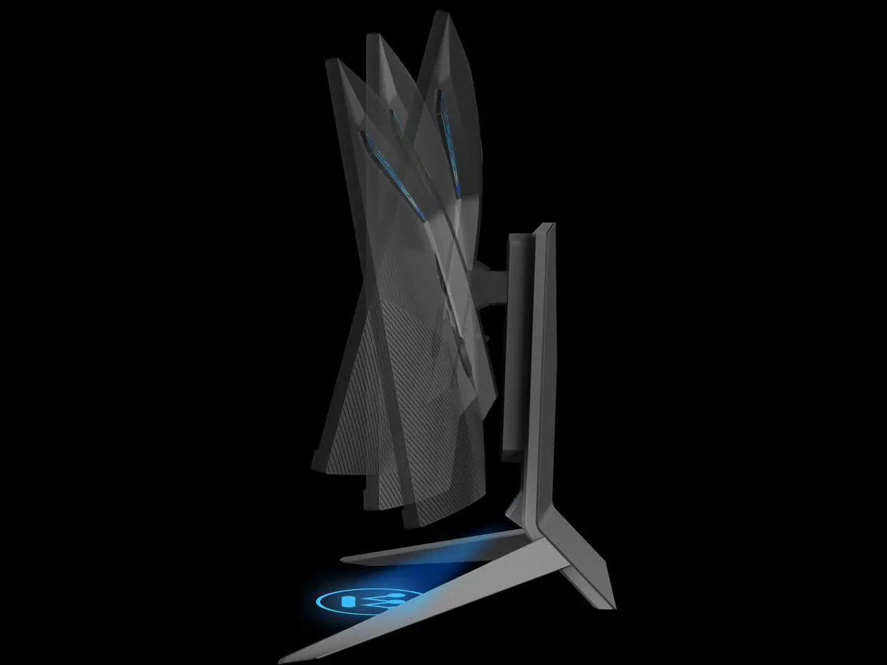 Alt view image 7 of 8 - Westinghouse WC32PX9019 32" Full HD 1920 x 1080 144Hz 2xHDMI DisplayPort USB 3.0 Hub AMD FreeSync Technology Flicker-Free Low Blue Light Filter Widescreen Backlit LED Curved Gaming Monitor