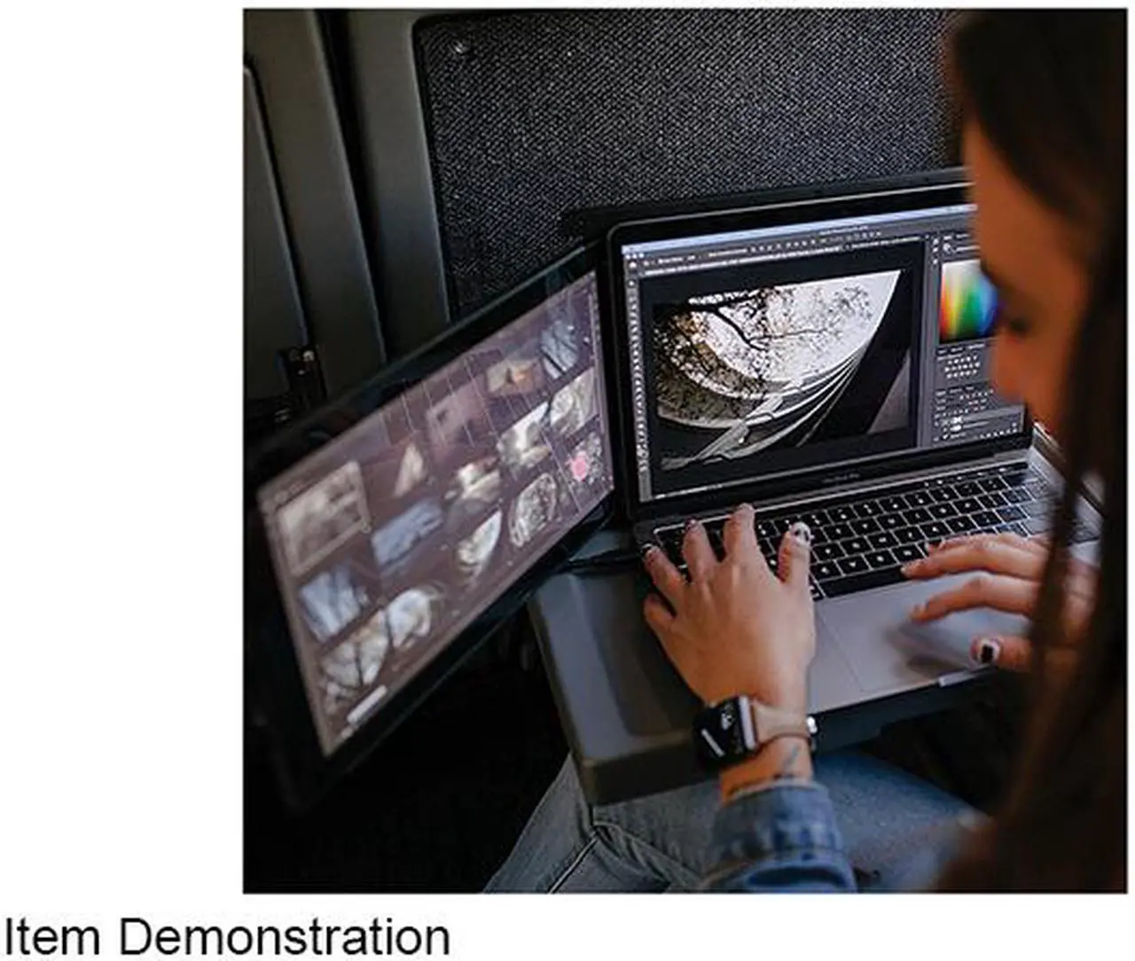 Alt view image 7 of 8 - Mobile Pixels TRIO 101-1003P01 12.5" Full HD 1920 x 1080 60 Hz USB Type-C, USB Type-A Triple Laptop Monitors