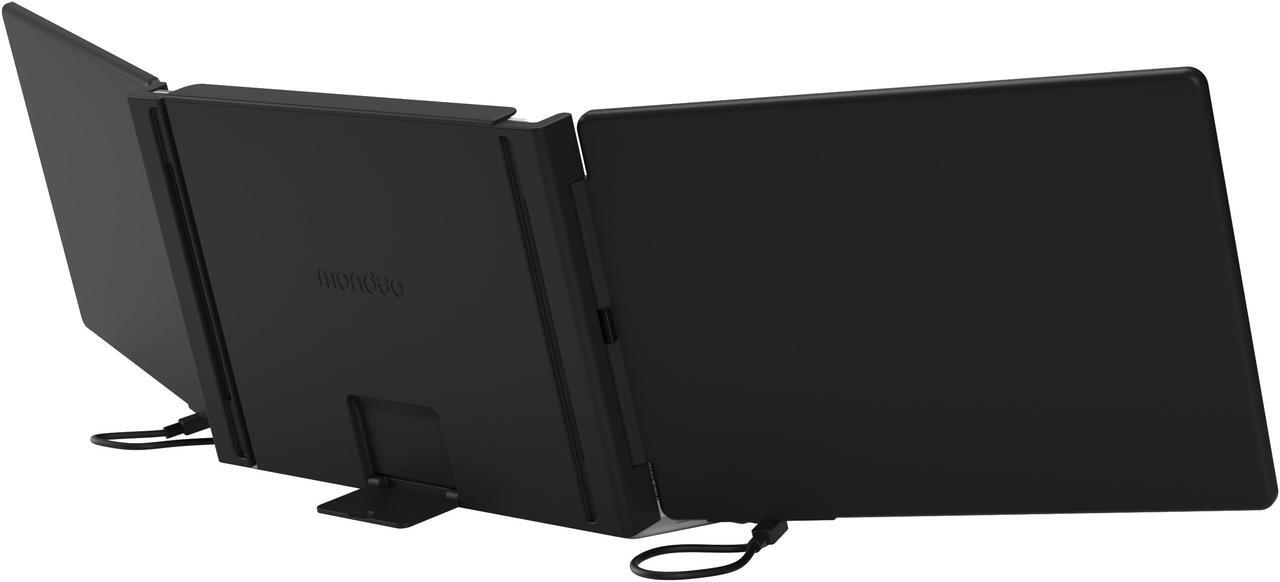 Alt view image 2 of 9 - Monduo 16 Inch Pro Duo Monitor, 16" TriScreen for 16"-18" Laptops