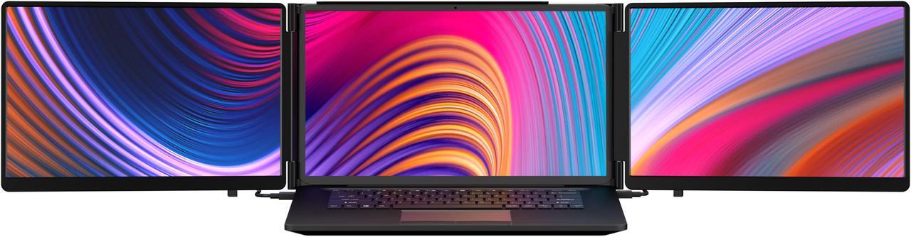 Alt view image 3 of 9 - Monduo 16 Inch Pro Duo Monitor, 16" TriScreen for 16"-18" Laptops