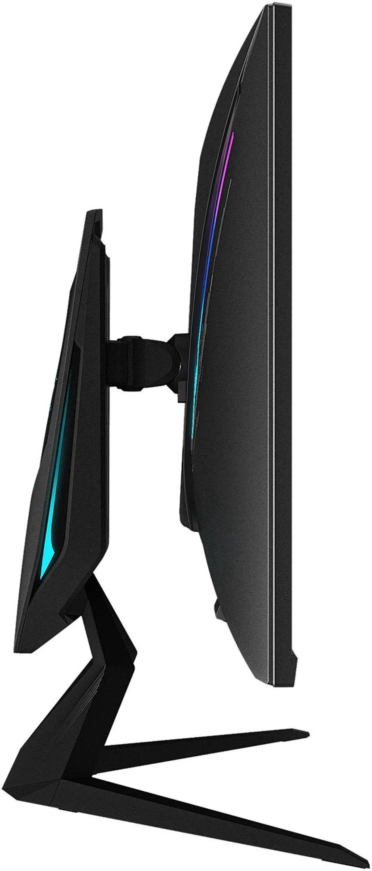 Alt view image 4 of 7 - AORUS FI32U 32" (31.5" Viewable) 4K SS IPS Exclusive Built-in ANC, 3840x2160 144Hz 1ms GTG, DP 1.4, HDMI 2.1, 2x USB 3.0, KVM w/ USB Type-C, AMD FreeSync Premium Pro Height Adjust Gaming Monitor