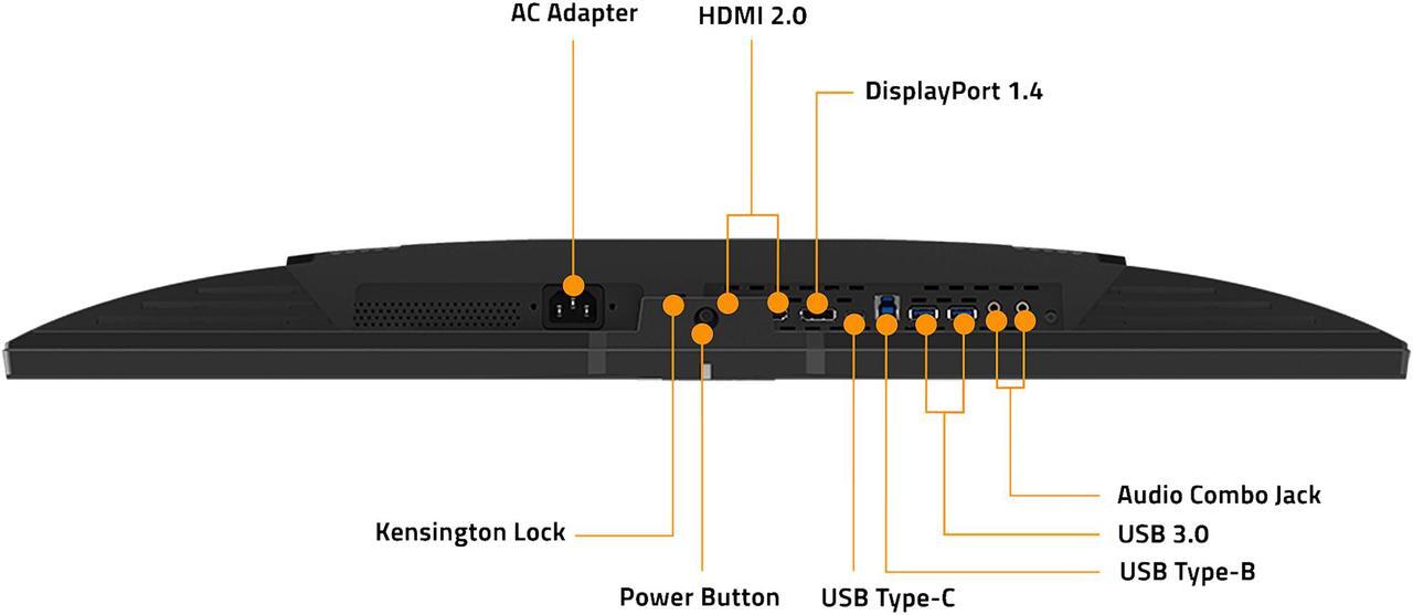 Alt view image 8 of 12 - AORUS FI32Q-X 32" QHD 2560 x 1440 (2K) 240 Hz / OC 270 Hz HDMI, DisplayPort, USB, Audio FreeSync Premium Pro (AMD Adaptive Sync) Gaming Monitor