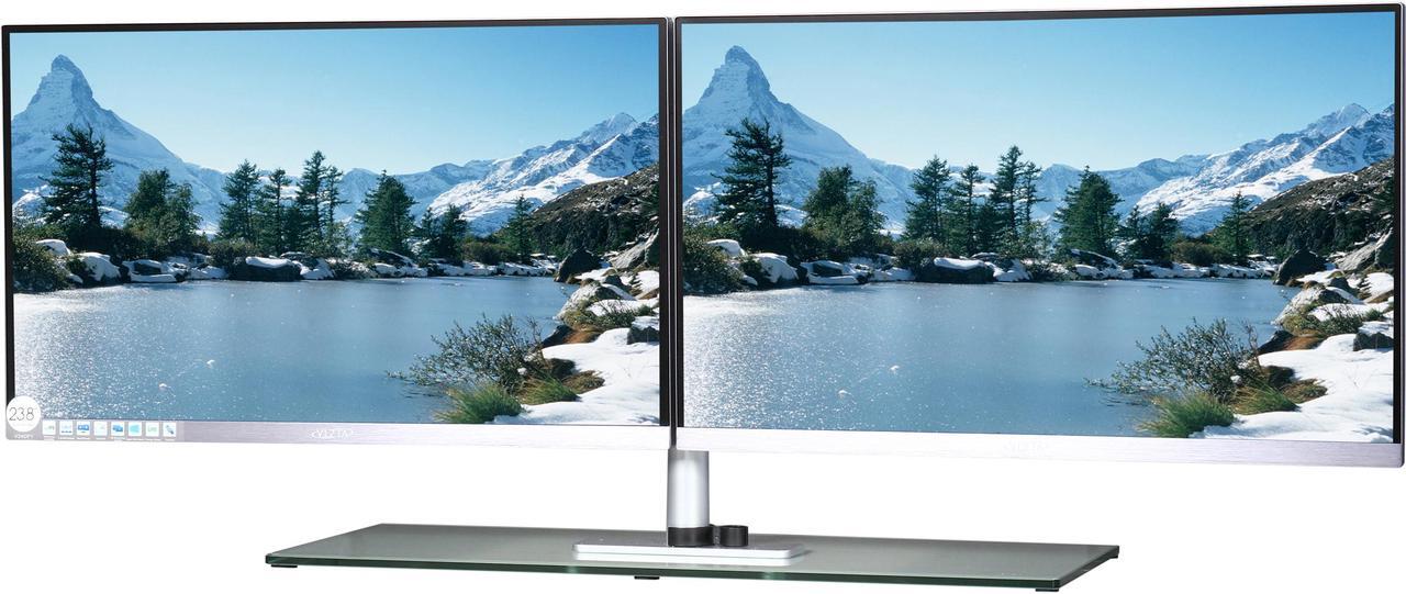 Main image of Vizta 23.8" LCD Monitor Dual Screen 10 ms D-Sub, DVI, HDMI, DisplayPort V24DP1