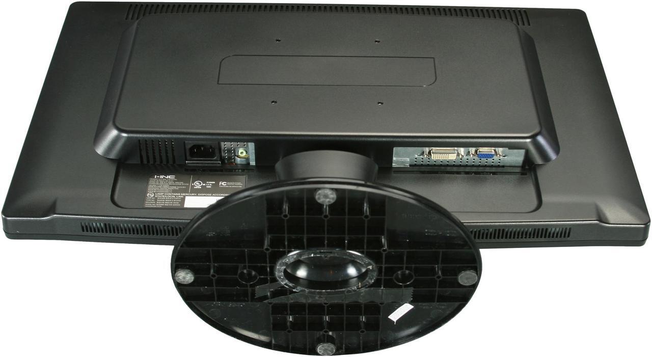 Alt view image 7 of 8 - i-inc 24.6" Active Matrix, TFT LCD LCD Monitor 4 ms D-Sub, DVI-D iH254DPB