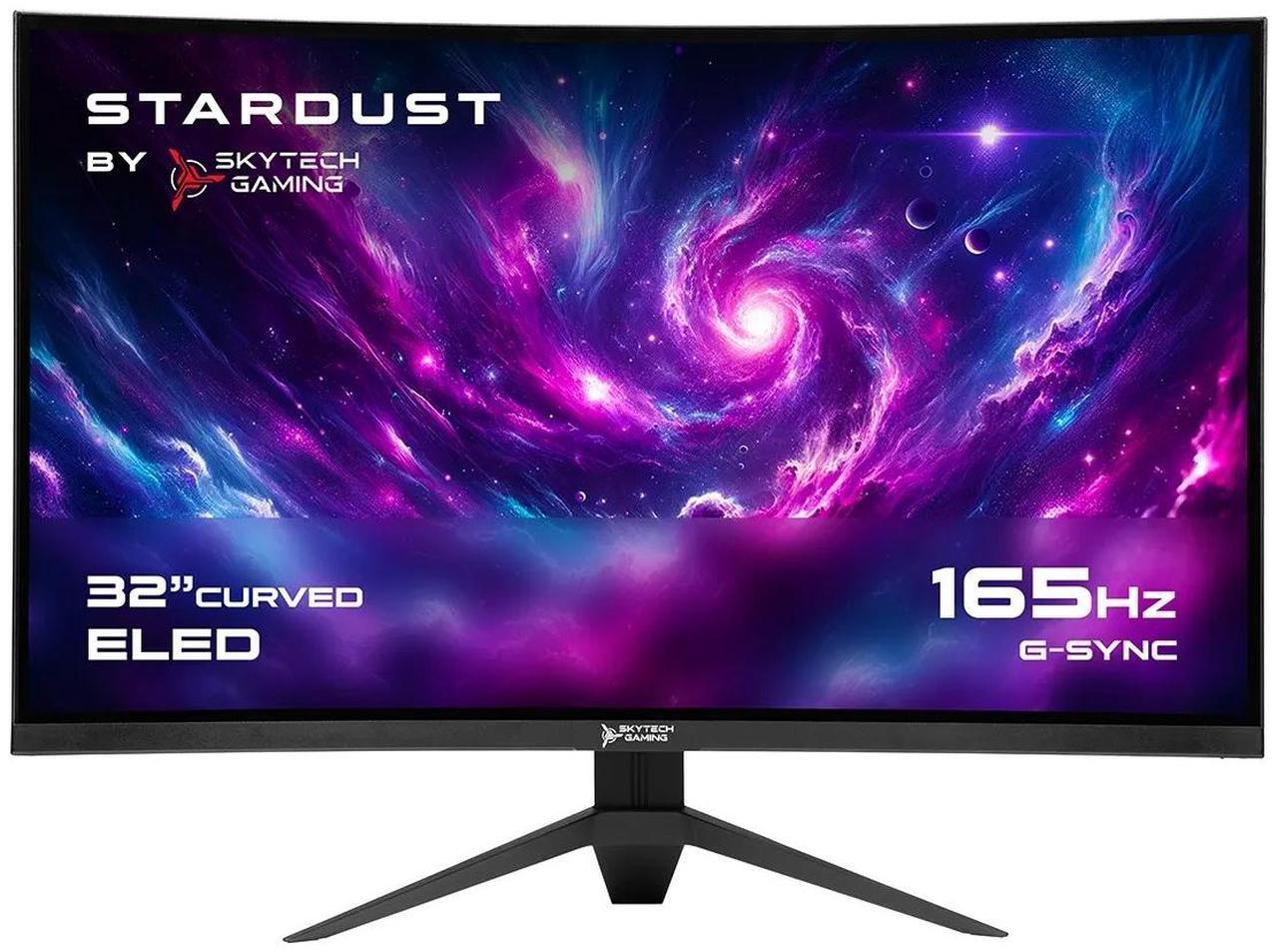 Main image of Desktop PC Gift - Skytech 32" 165 Hz VA QHD Gaming Monitor G-Sync compatible 2560 x 1440 (2K) 95% DCI-P3 Stardust (MT-STARDUST-0002-B-SK)