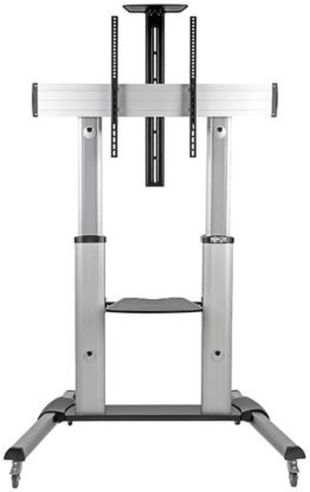 Alt view image 2 of 7 - Tripp Lite Mobile TV Floor Stand Cart Height-Adjustable LCD 60-100" Display (DMCS60100XX)