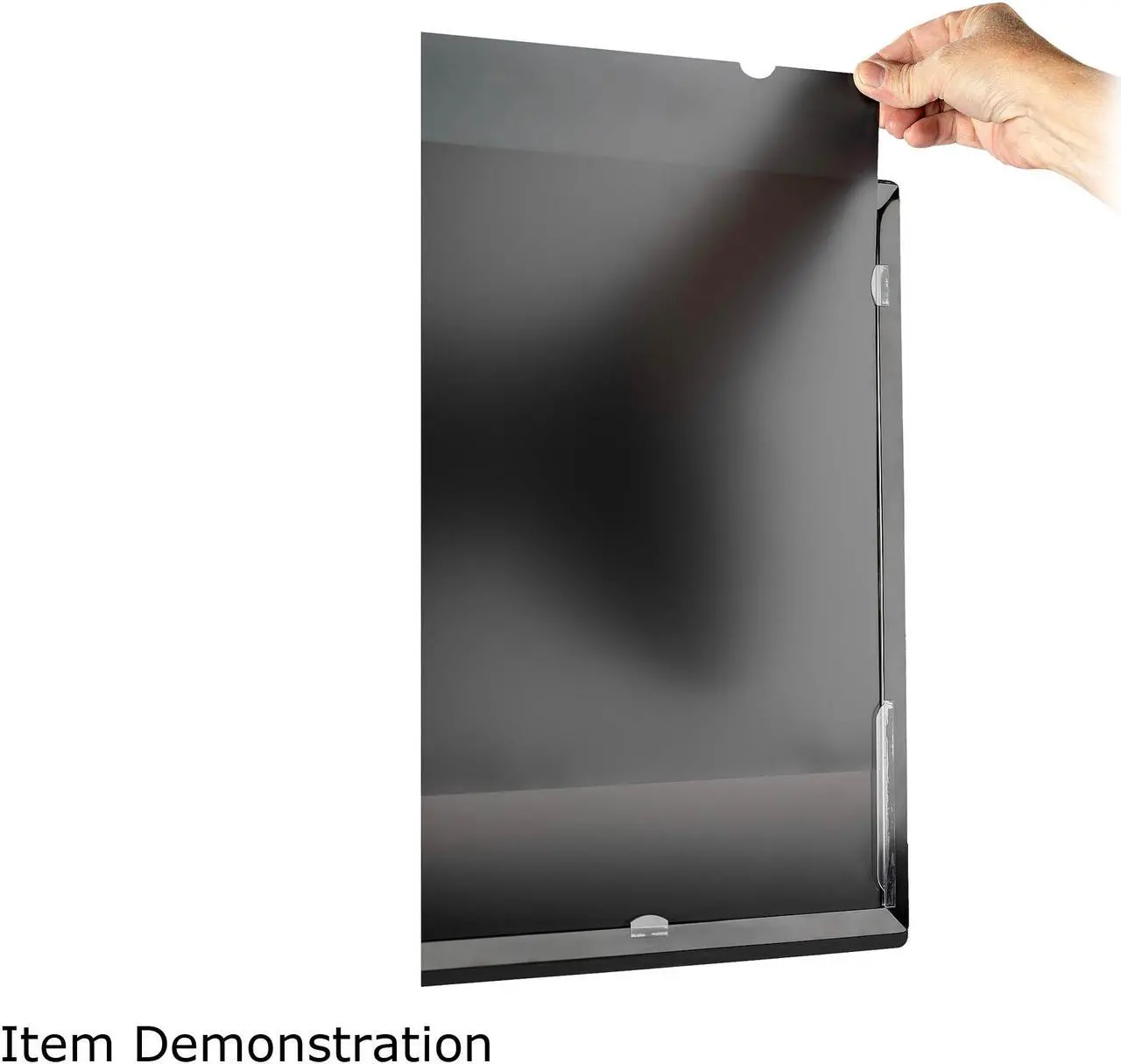 Alt view image 3 of 4 - Monitor Privacy Screen for 32 inch PC Display - Computer Screen Security Filter - Blue Light Reducing Screen Protector Film - 16:9 Widescreen - Matte / Glossy - +/-30 Degree (PRIVSCNMON32)