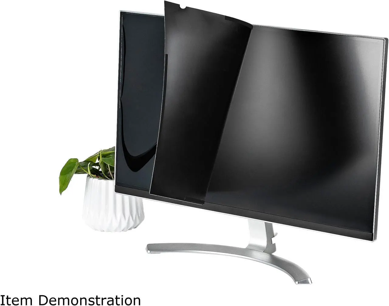 Alt view image 2 of 4 - Monitor Privacy Screen for 32 inch PC Display - Computer Screen Security Filter - Blue Light Reducing Screen Protector Film - 16:9 Widescreen - Matte / Glossy - +/-30 Degree (PRIVSCNMON32)