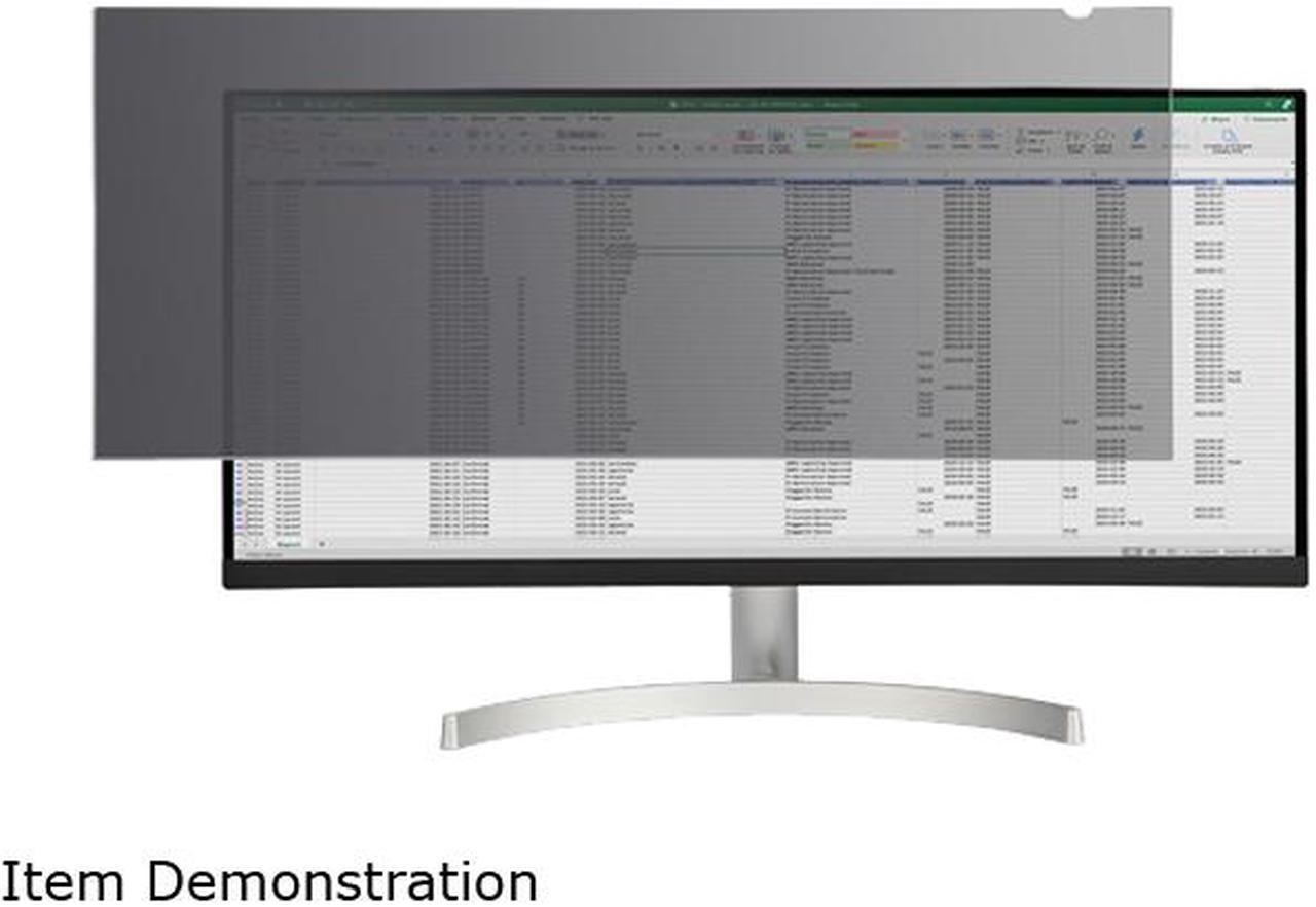 Monitor Privacy Screen for 34 inch Ultrawide Display - 21:9 Widescreen - Computer Screen Security Filter - Blue Light Reducing Protector - Matte / Glossy - +/-30 Degree (PRIVSCNMON34W)