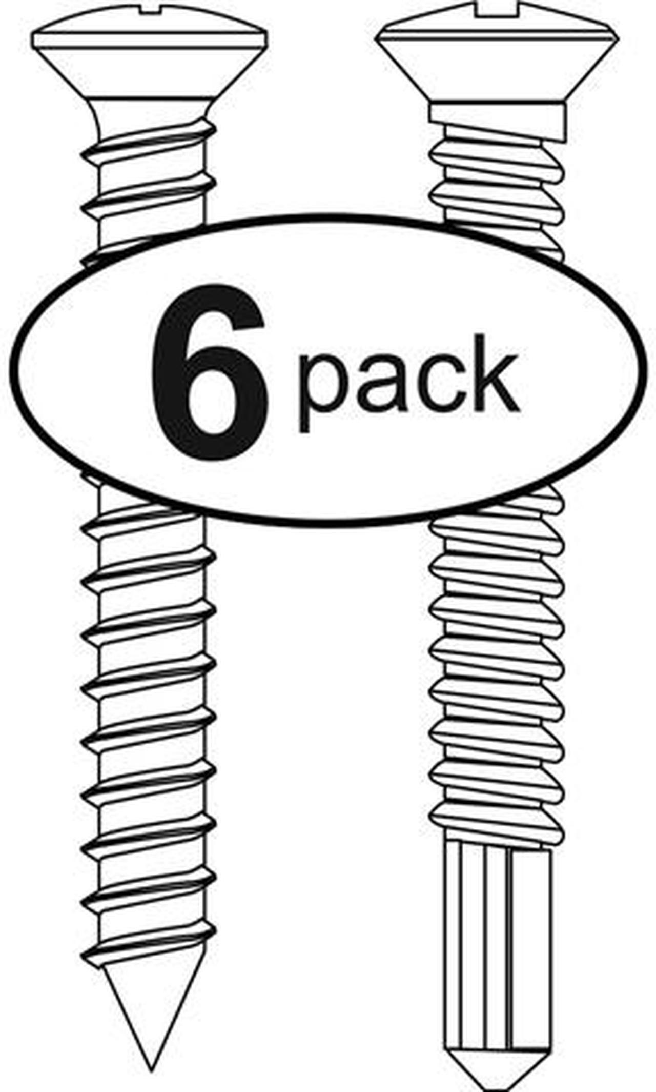 Ergotron 97-531 Wall Track Mounting Fastener Kit for Metal or Wood Studs