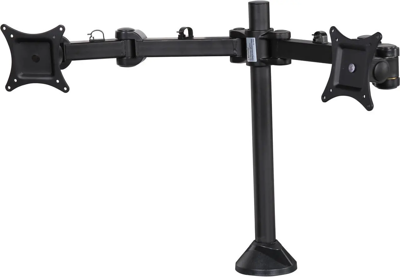 Main image of SIIG CE-MT0Q11-S1 Articulating Dual Monitor Desk Mount - 13" to 27"