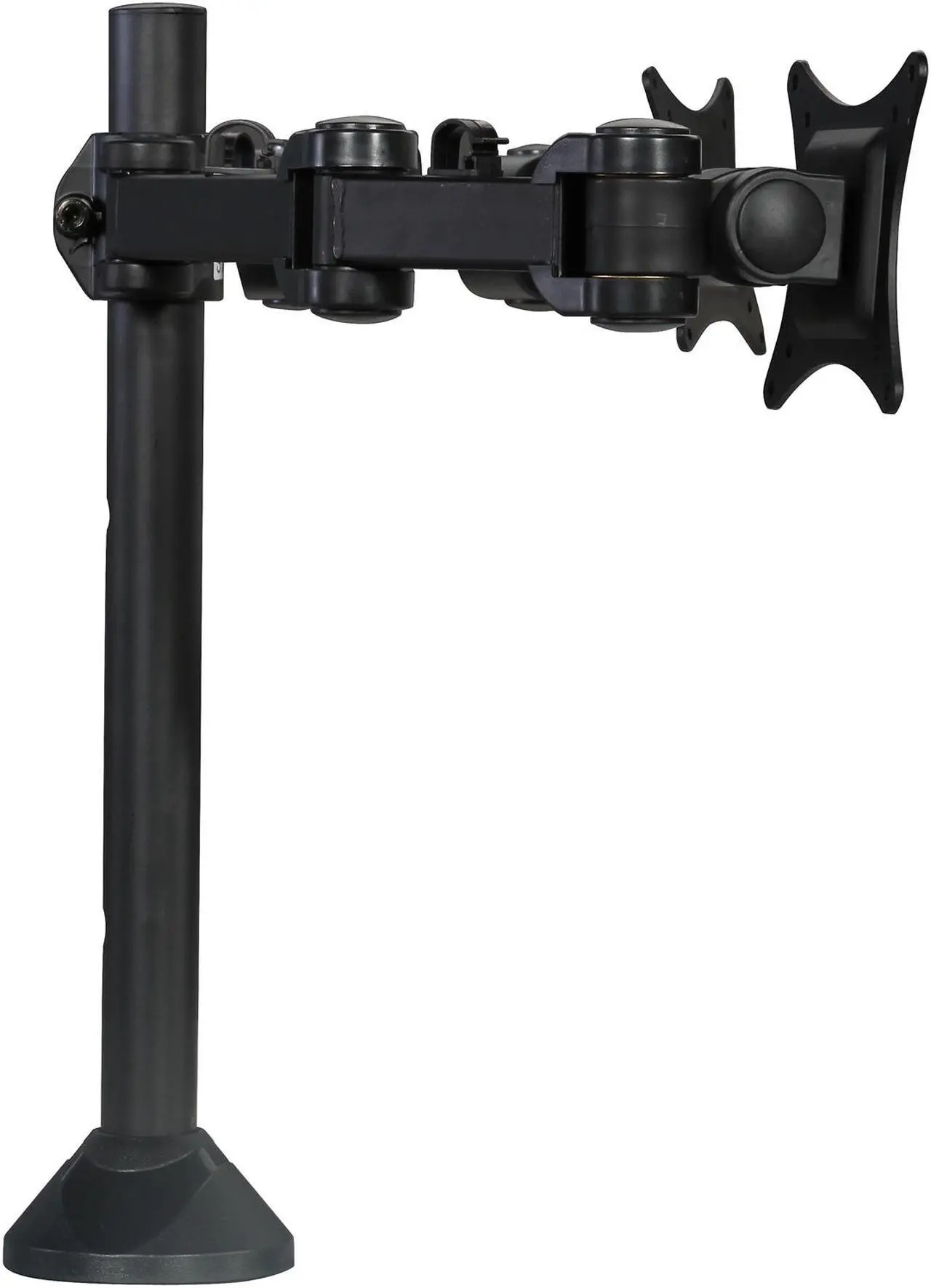 Alt view image 3 of 5 - SIIG CE-MT0Q11-S1 Articulating Dual Monitor Desk Mount - 13" to 27"