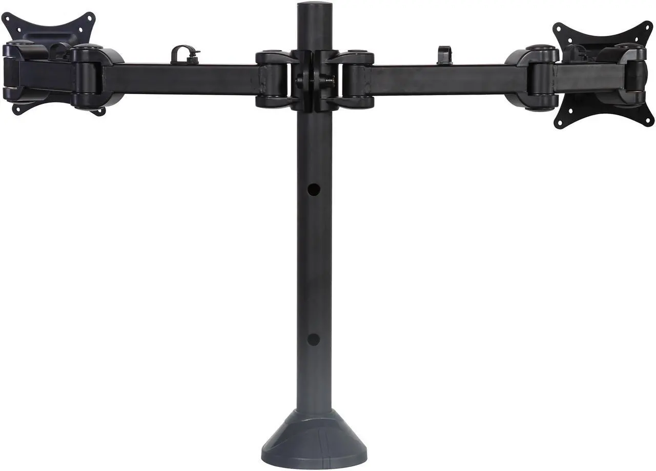 Alt view image 4 of 5 - SIIG CE-MT0Q11-S1 Articulating Dual Monitor Desk Mount - 13" to 27"