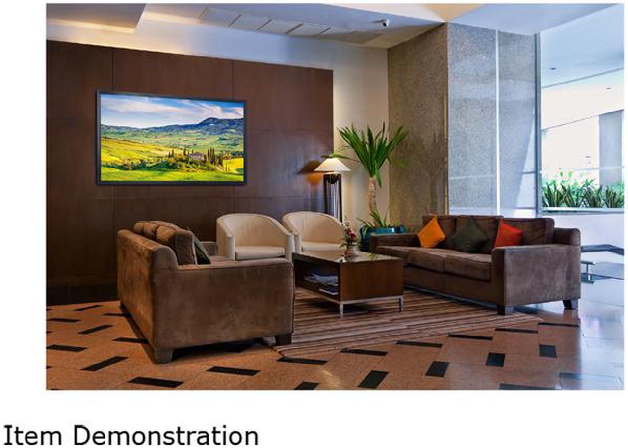 Alt view image 4 of 5 - Peerless-AV SmartMount SF670 Universal Flat Wall Mount for 46" to 90" Displays