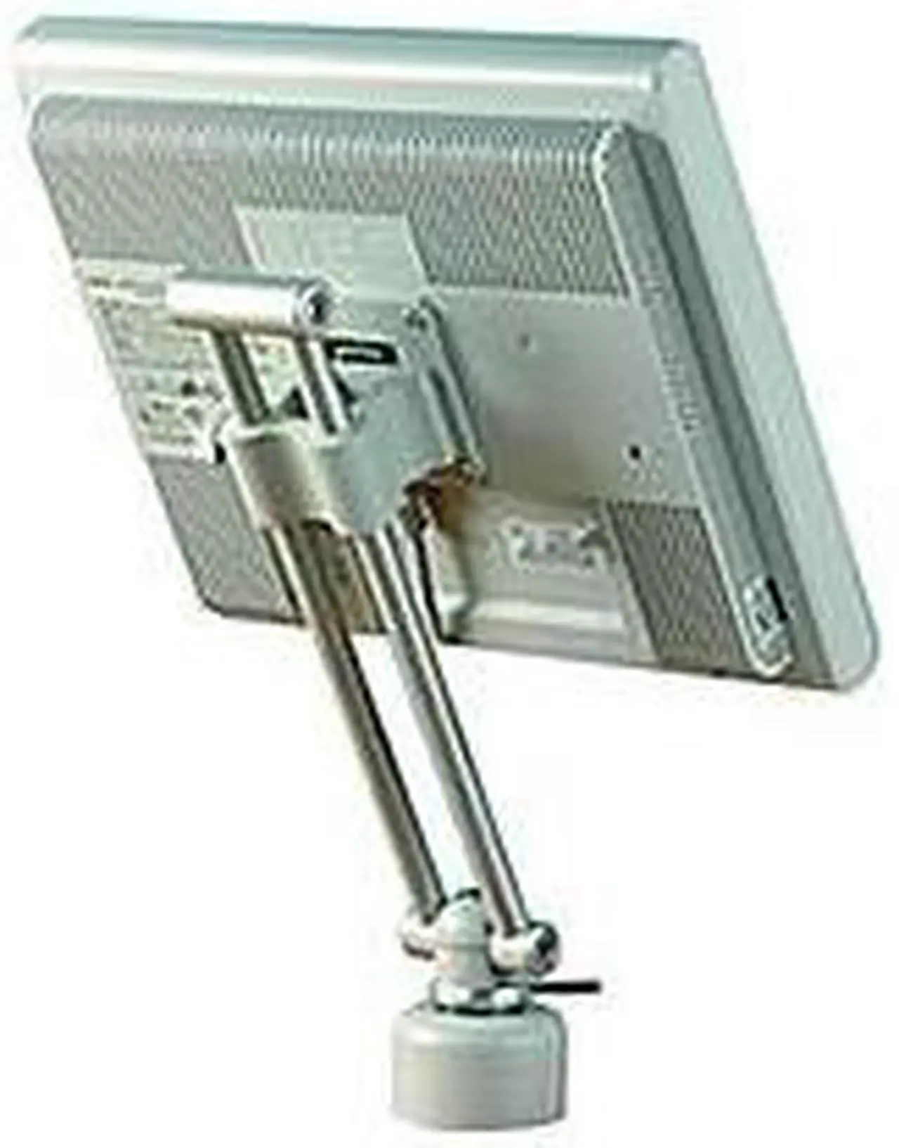 Main image of Peerless-AV LCV-100 LCD Vertical Desktop Mount for 10" to 20" Screens VESA 75/100 Adapter Plate