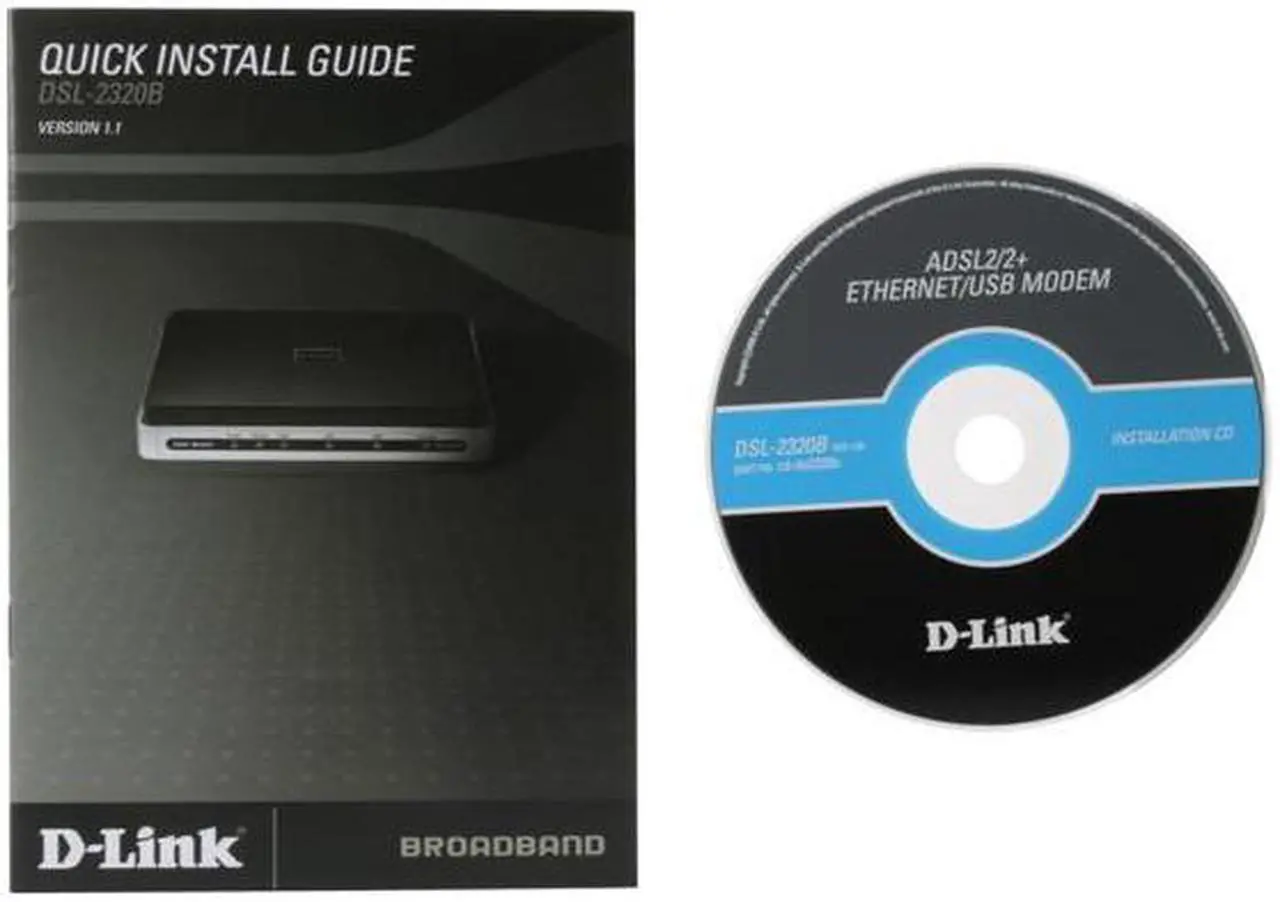 Alt view image 5 of 6 - D-Link DSL-2320B ADSL2/2+ Ethernet/USB Modem 24Mbps Downstream, 3.5Mbps Upstream ADSL Port (RJ-11) 10/100 Ethernet Port (RJ-45) USB 1.1 Port ADSL Standards: Multi-mode  Full-rate ANSI T1.413 Issue 2  ITU-T G.992.1 (G.dmt) Annex A/C/I  ITU-T