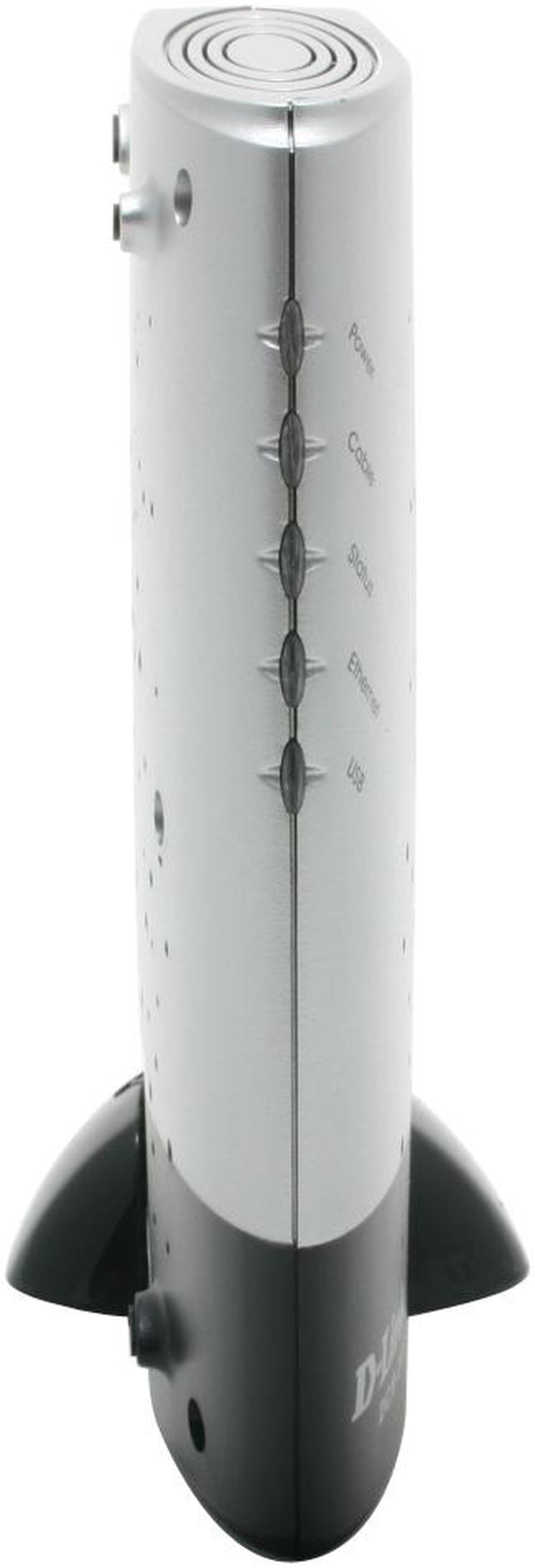 Alt view image 3 of 8 - D-Link DCM-202 Broadband Cable Modem 43Mbps Downstream,10Mbps Upstream 1 x 10/100 Fast Ethernet Port (Auto MDI/MDI-x)  1 x USB Port  1 x CATV-Coaxial Female Connector DOCSIS 2.0 Certified  DOCSIS 1.1 Compatible  DOCSIS 1.0 Compatible  IEEE
