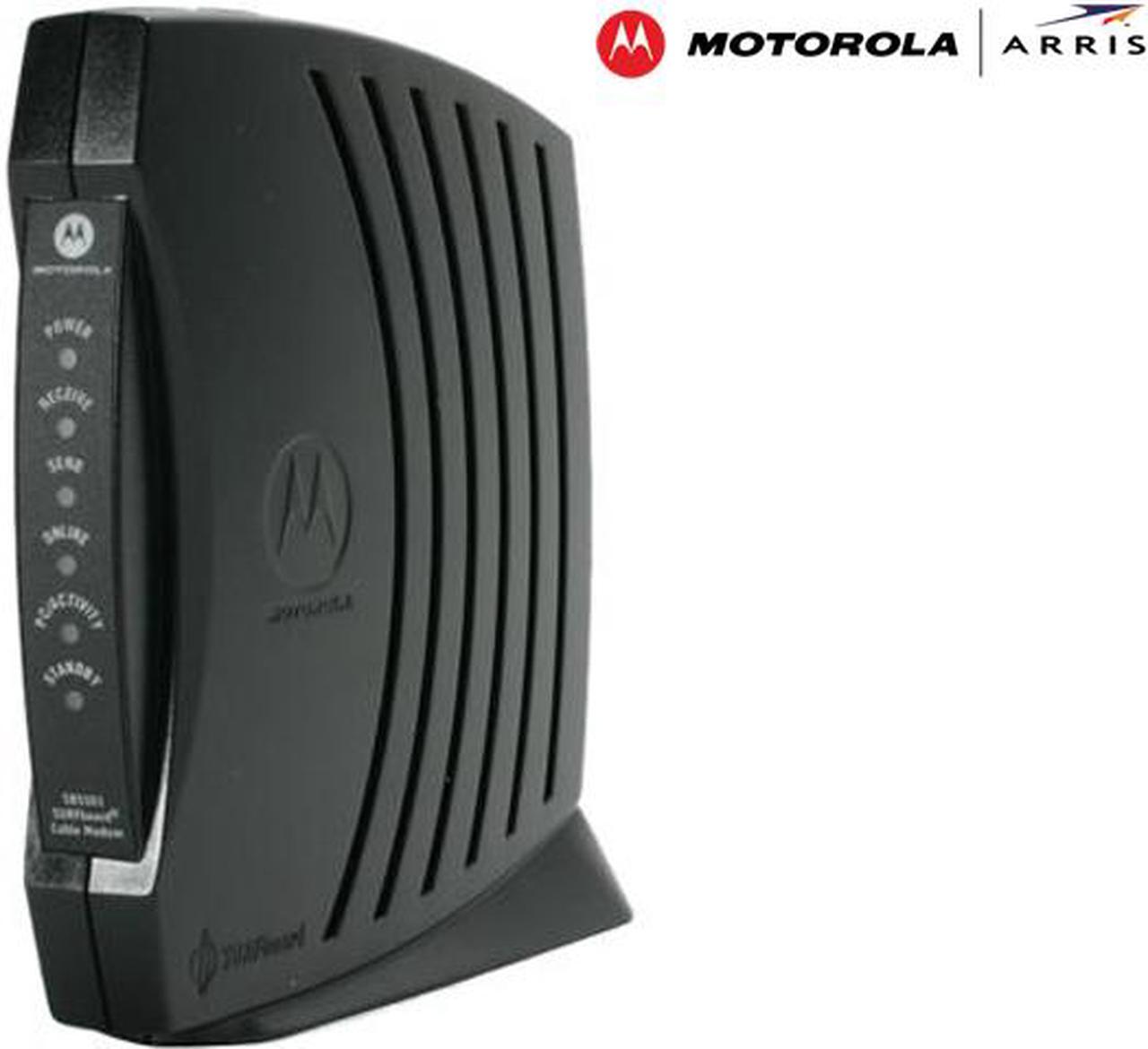 Main image of MOTOROLA SURFboard SB5101 Cable Modem 38Mbps Downstream, 30Mbps Upstream USB and Ethernet 10/100Base-T DOCSIS 2.0/1.1 - OEM