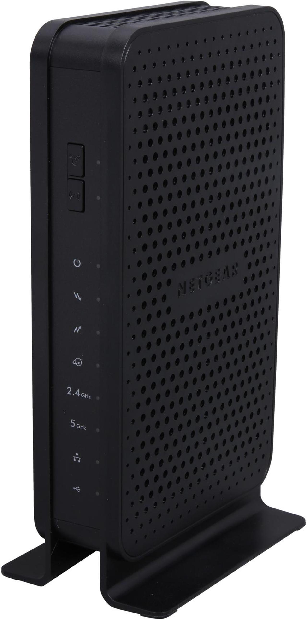 Main image of NETGEAR N600 (8x4) WiFi DOCSIS 3.0 Cable Modem Router (C3700) Certified for Xfinity from Comcast, Spectrum, Cox, Spectrum & more