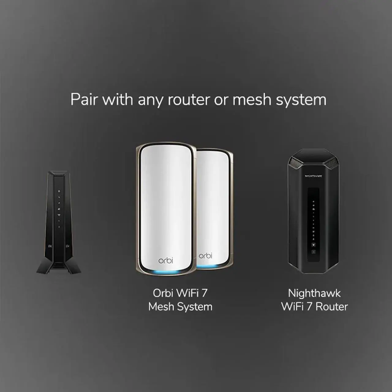 Alt view image 5 of 5 - NETGEAR Nighthawk Mid/high-Split Multi-Gig 2.5Gbps Cable Modem | CM3000