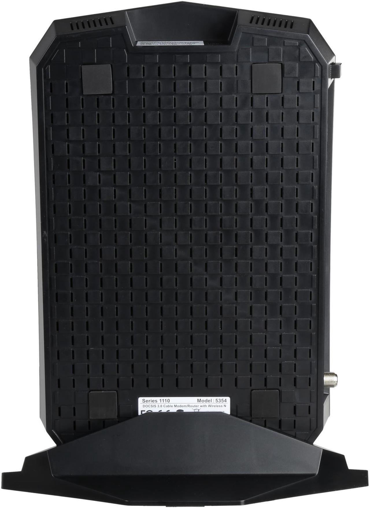 Alt view image 5 of 6 - Zoom Model 5354 Cable Modem, N300 Wireless Gigabit Router, DOCSIS 3.0, Certified by Comcast XFINITY, Time Warner Cable and Other Providers