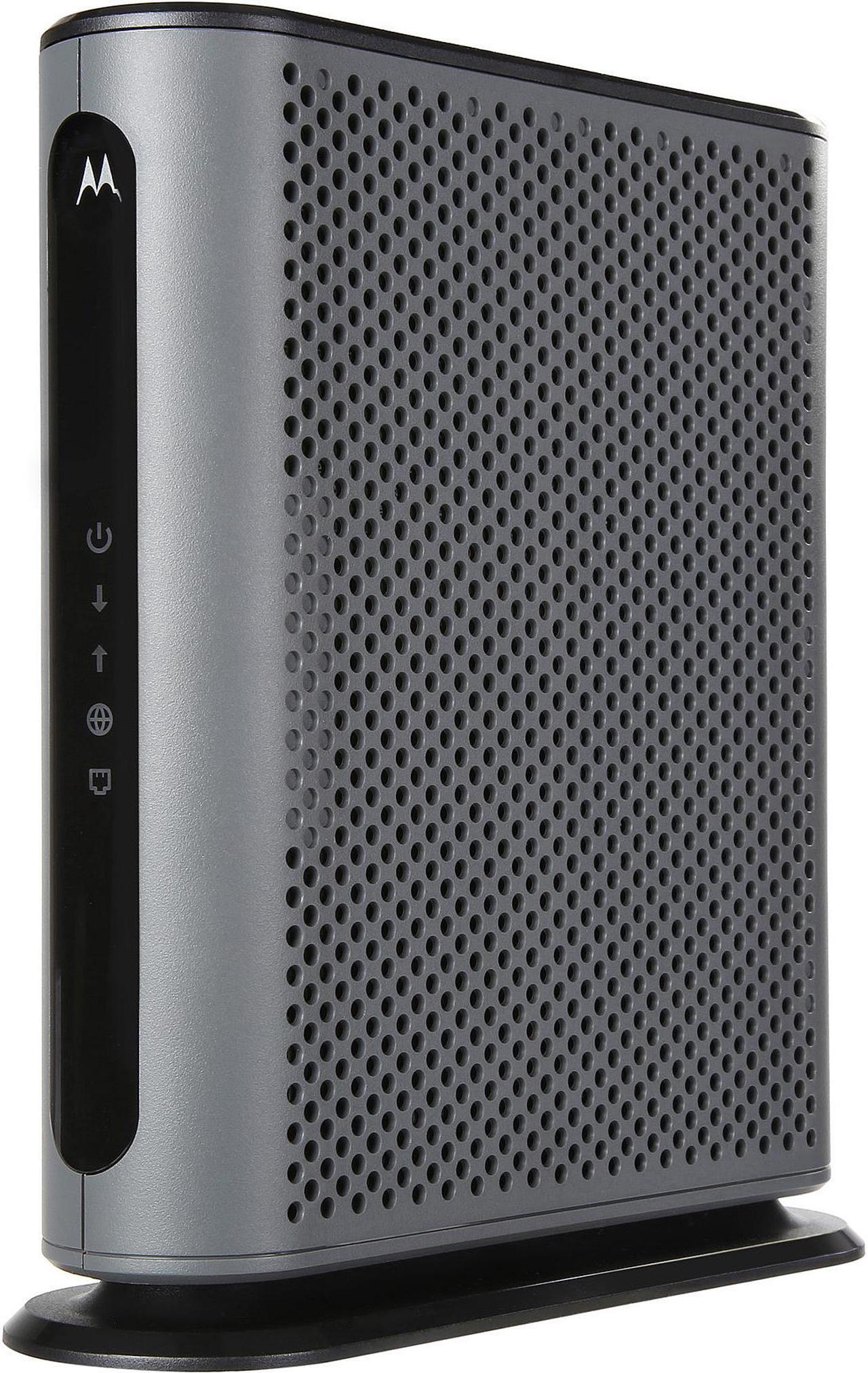 Motorola MB7621 Cable Modem | Pairs with Any WiFi Router | Approved by Comcast Xfinity, Cox and Spectrum | for Cable Plans Up to 900 Mbps